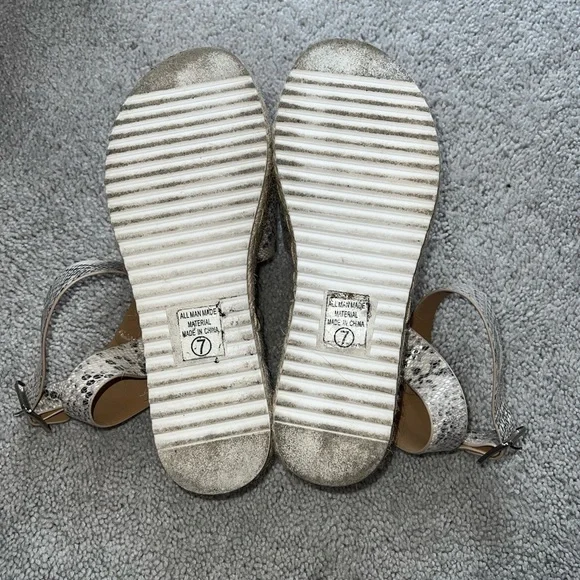 SODA Sandals Espadrille Python - Picture 6 of 7